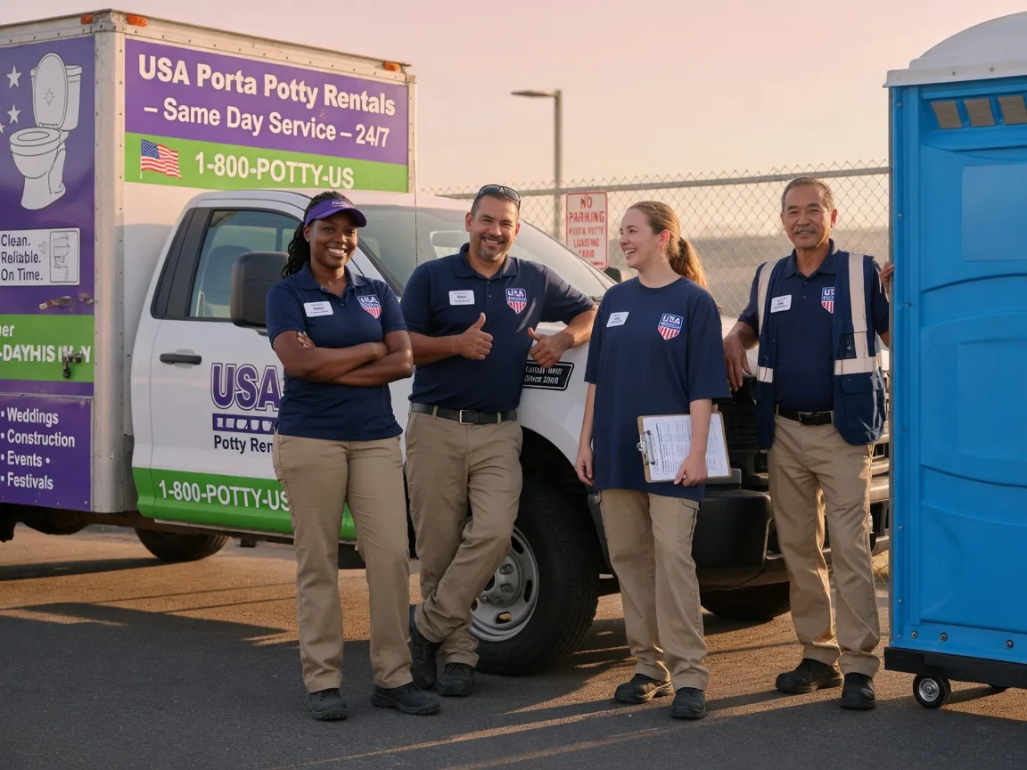 Porta Potty Rental company in Utica, OH