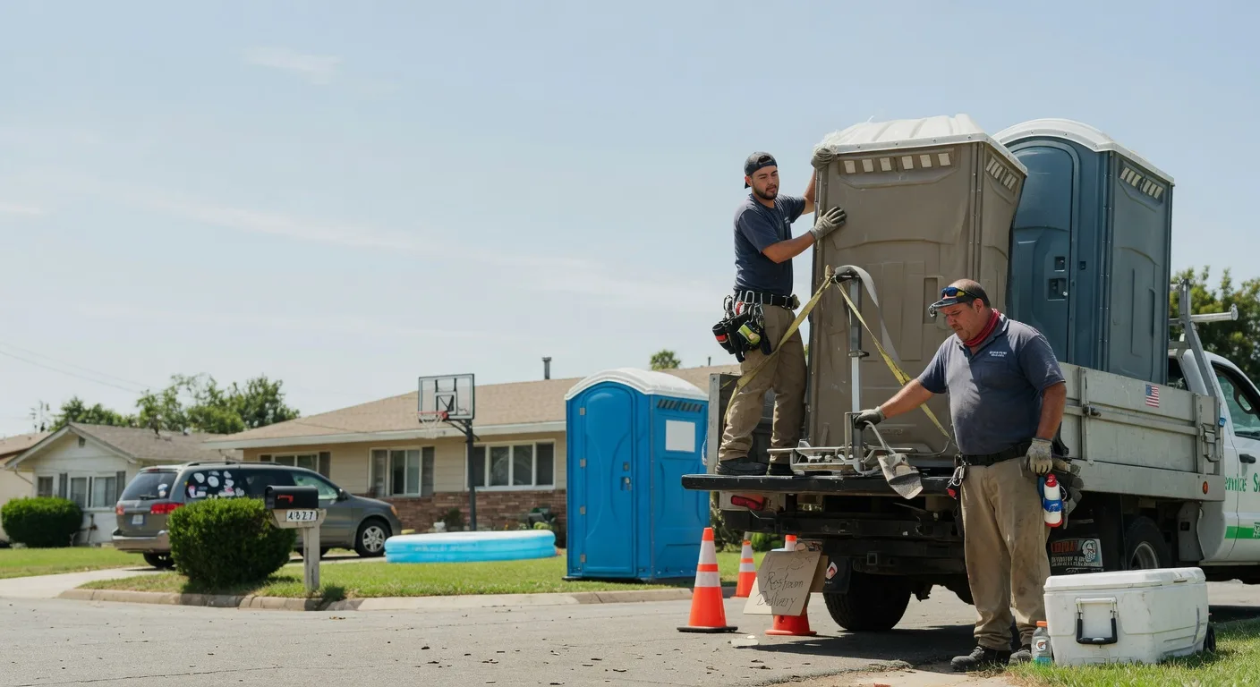 Porta Potty Rental in Utica, OH near me